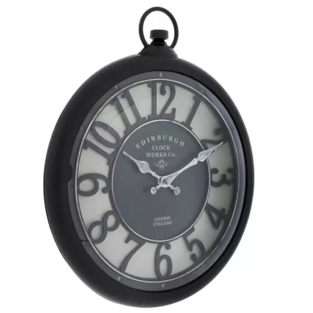 🕰️🕰️Black Edinburgh Wall Clock